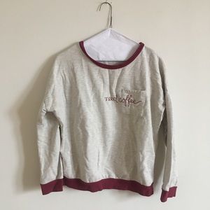 Need Coffee Pullover Sweater